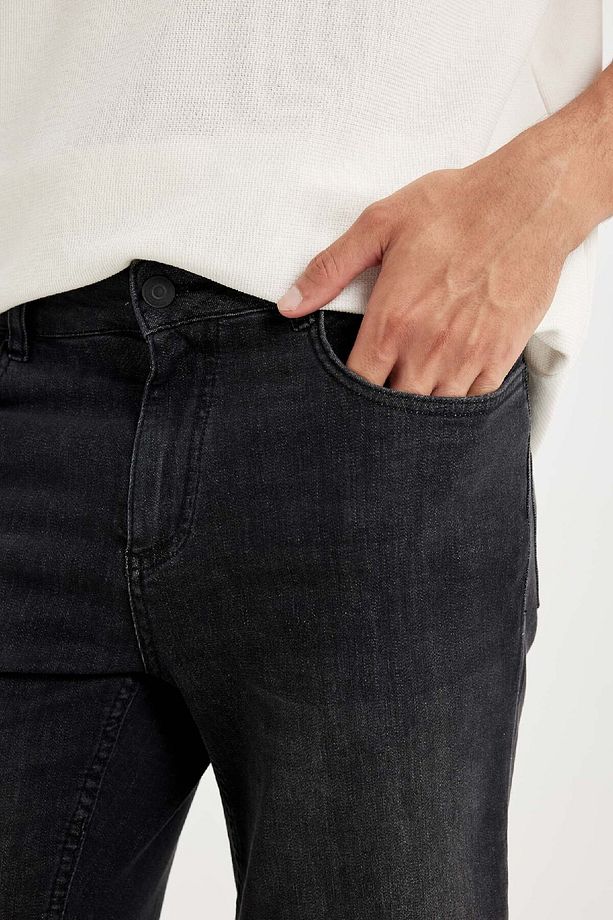Regular Fit Jean Bermuda Şort D3960AX24SM - 5
