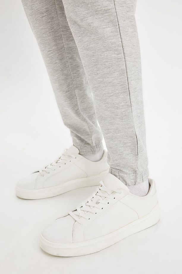 Regular Fit Eşofman Altı Cepli Basic Düz Beli Bağcıklı Lastikli Paça D4416ax24au - 6