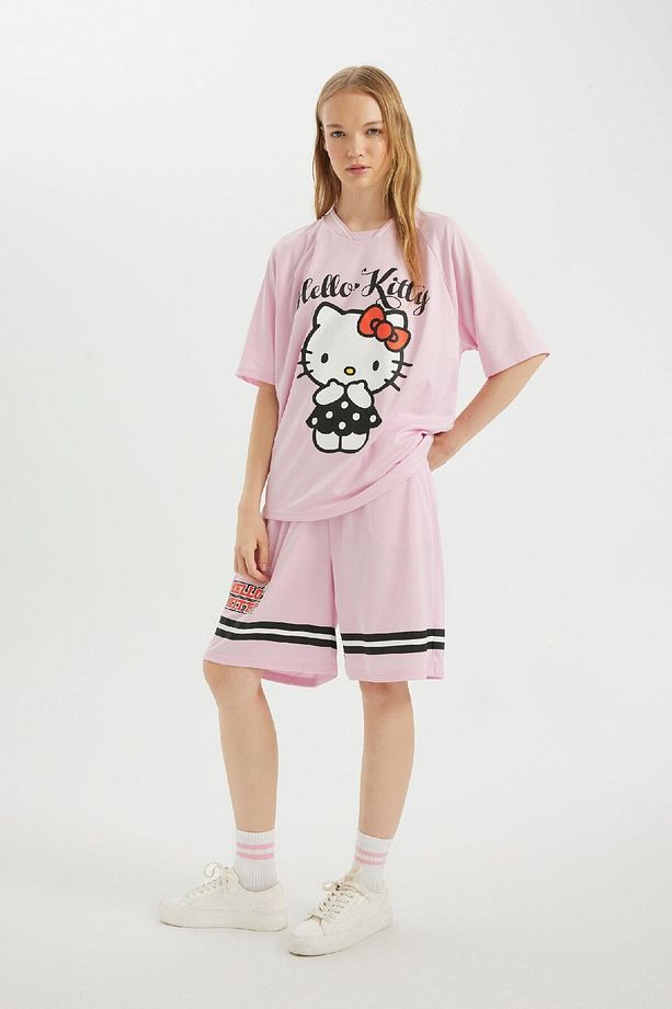Coool Hello Kitty Loose Fit Şort D4219AX24HS - 4