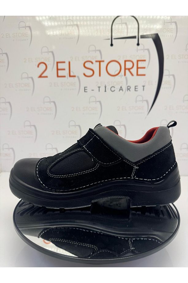 2EL STORE ÇELİK BURUNSUZ 04 İŞ VE BAHÇE  AYAKKABISI RAHAT SAĞLAM VE HAFİF 40-45 NUMARA ARASI - 8