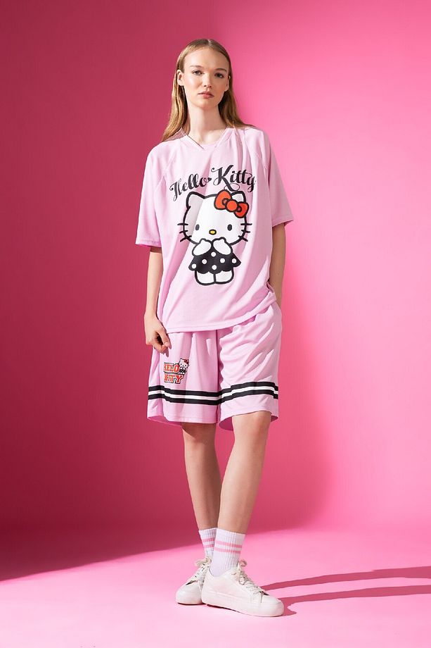 Coool Hello Kitty Loose Fit Şort D4219AX24HS - 3