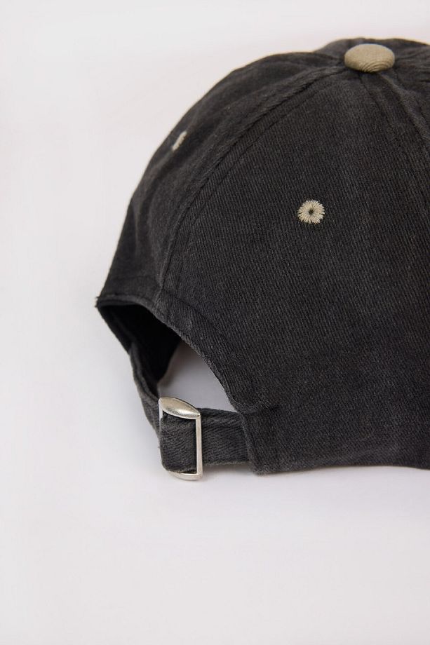 Erkek Çocuk Nakışlı Jean Cap Şapka D5315a825sm - 5