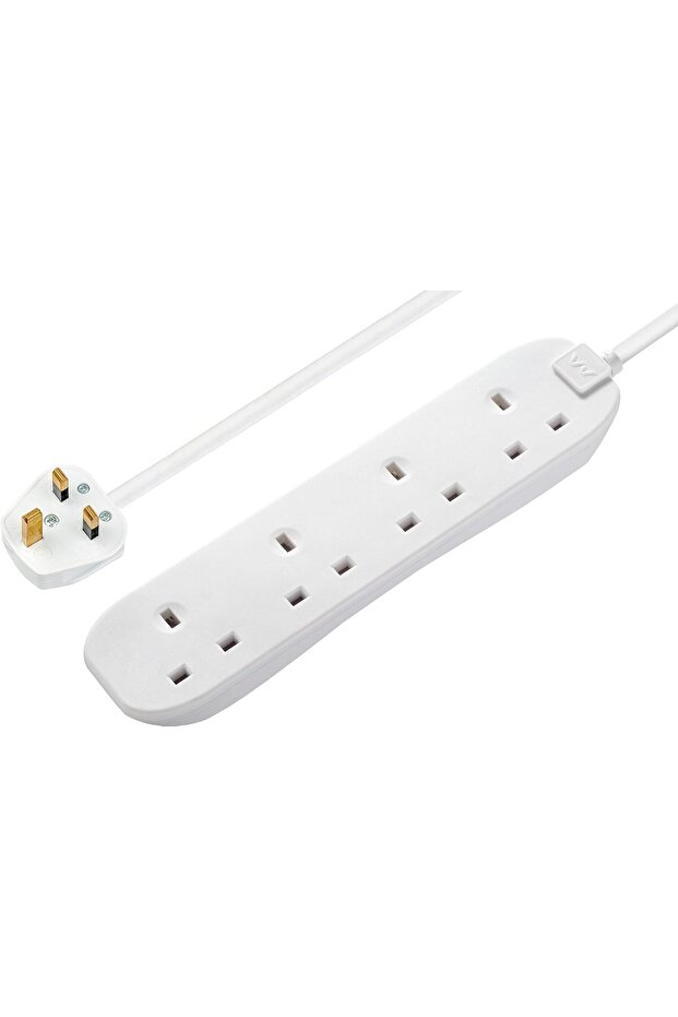 سلك تمديد 4 مقابس بطول 3 أمتار 13 أمبير - 1