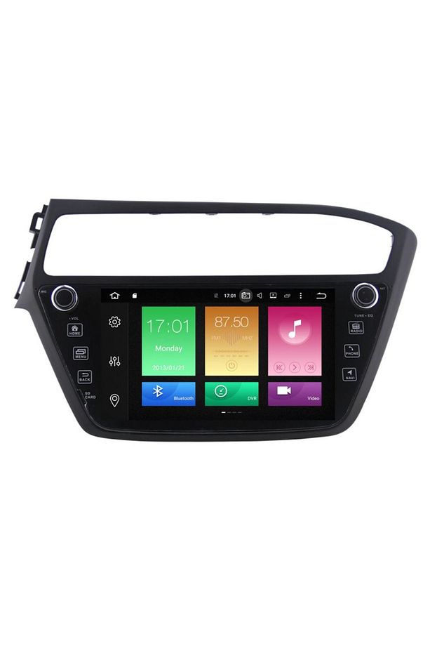 Hyundai İ20 Uyumlu Araç Multimedya Android Ekran Radyo Navigasyon Oem Double Teyp 2+16 NAV-7723 - 1