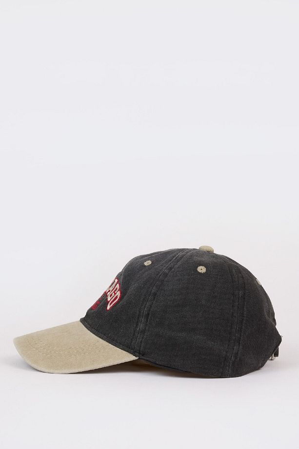 Erkek Çocuk Nakışlı Jean Cap Şapka D5315a825sm - 3