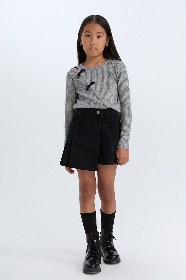 Kız Çocuk Gabardin Şort Etek D5239a824wn - 2