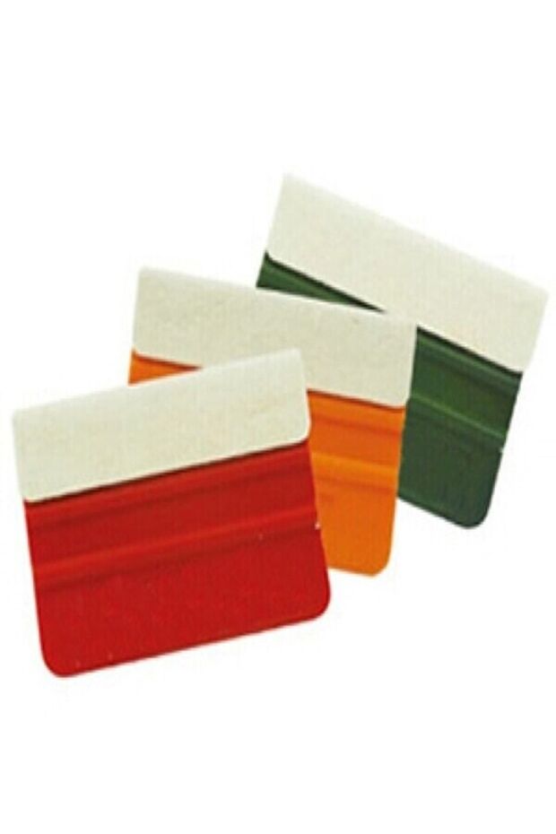 Set of 3 Window Film Foil Application Apparatus Felt Squeegee