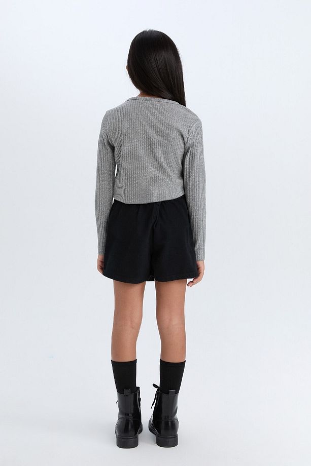 Kız Çocuk Gabardin Şort Etek D5239a824wn - 6