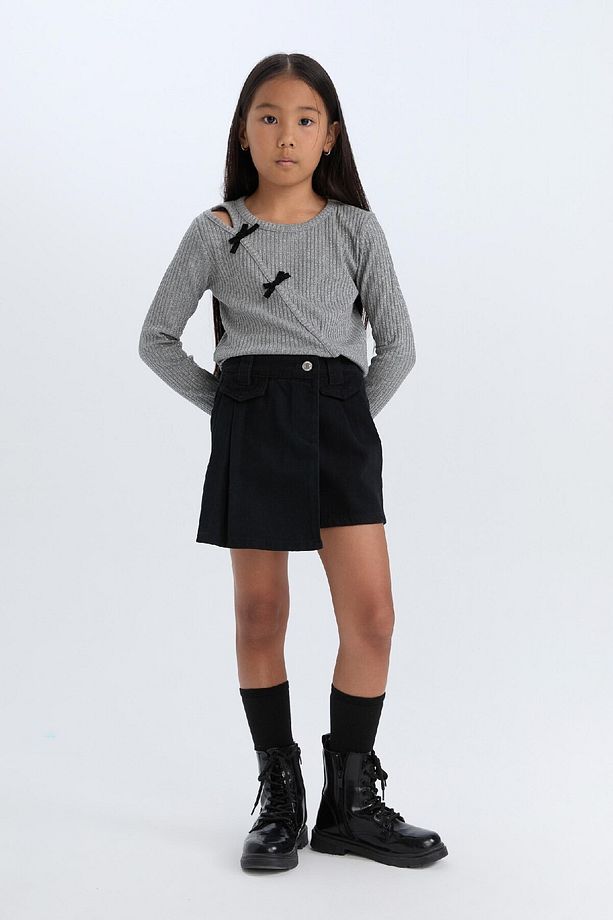 Kız Çocuk Gabardin Şort Etek D5239a824wn - 4