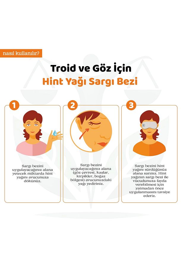 Tiroid Ve Goz Sargı Bezi 100 ml Hint Yağı (HEXANSIZ) - 5