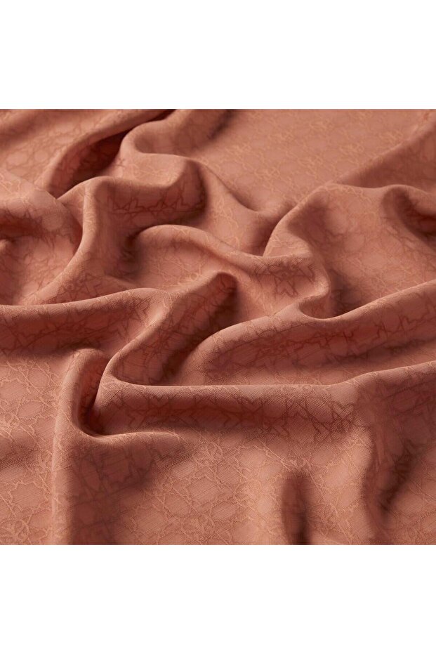 Monogram Şal - Bakır - 3