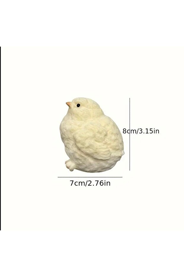 Civciv Taba Squishy - Taba sukuşi - Stres oyuncağı Sarı Civciv - 3