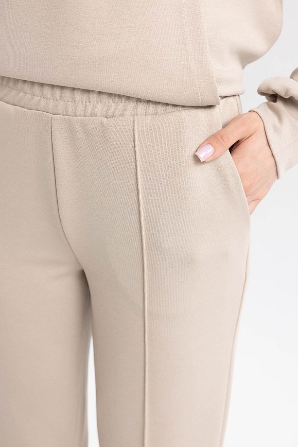 Regular Fit Rahat Kalıp Basic Düz Fitilli Çift Cepli Casual Pantolon B0044ax24au - 5