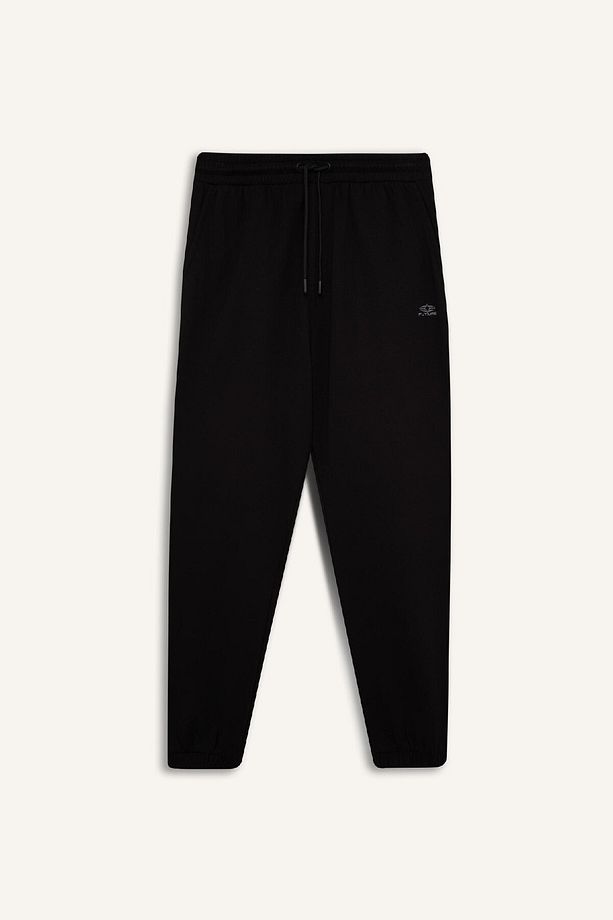 Regular Fit Eşofman Altı Cepli Basic Düz Beli Bağcıklı Lastikli Paça D4416ax25sp - 7