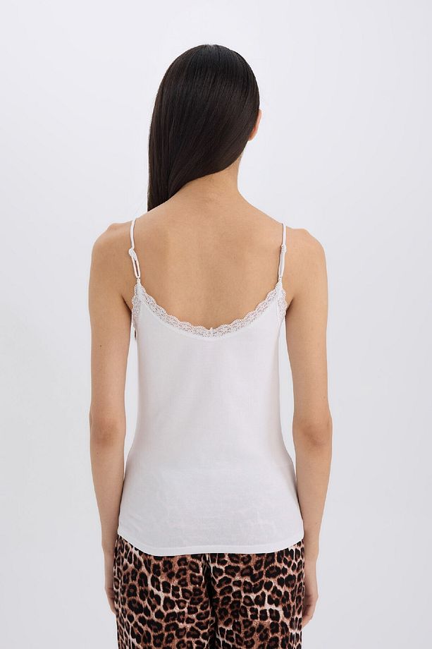 Regular Fit Pamuklu Atlet-fall In Love Y5360az25sp - 6