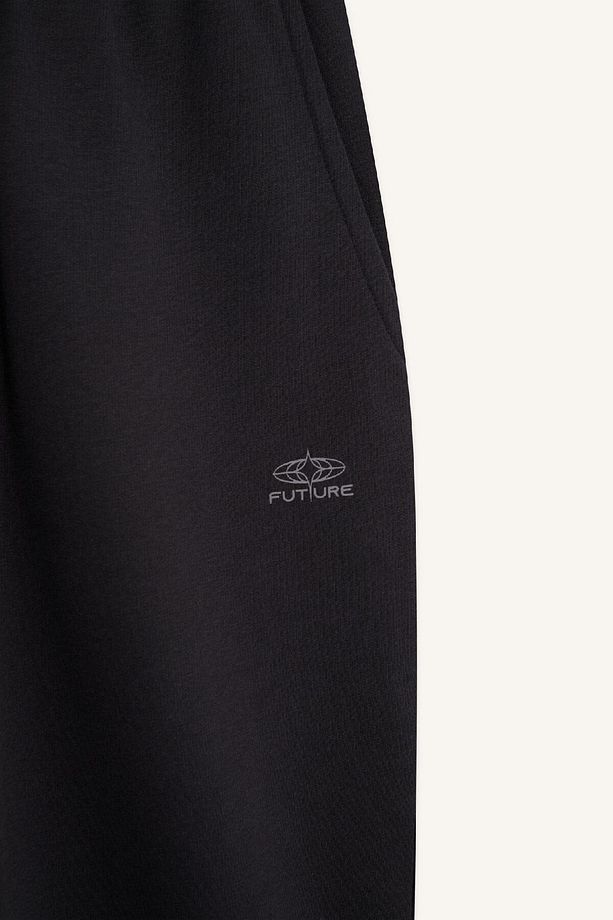 Regular Fit Eşofman Altı Cepli Basic Düz Beli Bağcıklı Lastikli Paça D4416ax25sp - 8