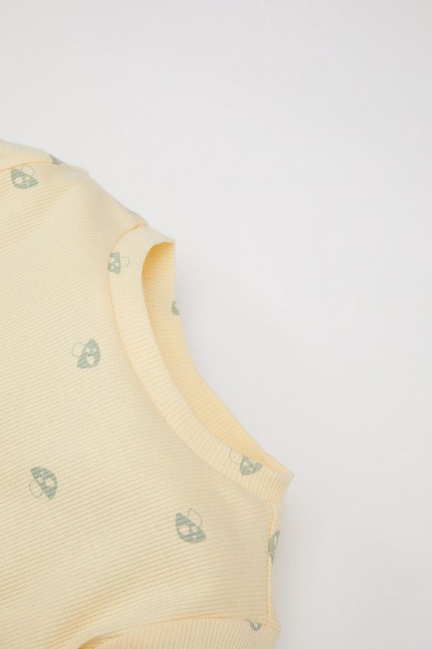 Kız Bebek Pijama Takımı Desenli Uzun Kollu Fitilli Kaşkorse Üst Beli Lastikli Uzun Alt D8294a5ns - 3