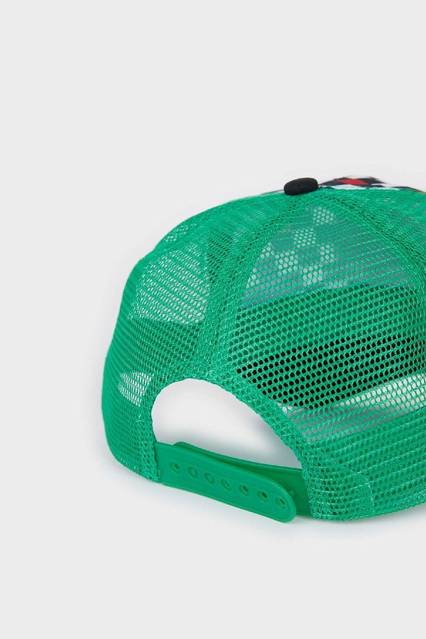 Erkek Çocuk Desenli Dokuma Cap Şapka Z3682A625SM - 5