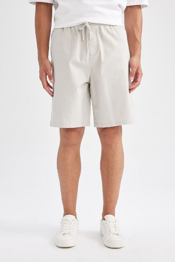Relax Fit Pamuklu Bermuda Şort D7917AX24SM - 4