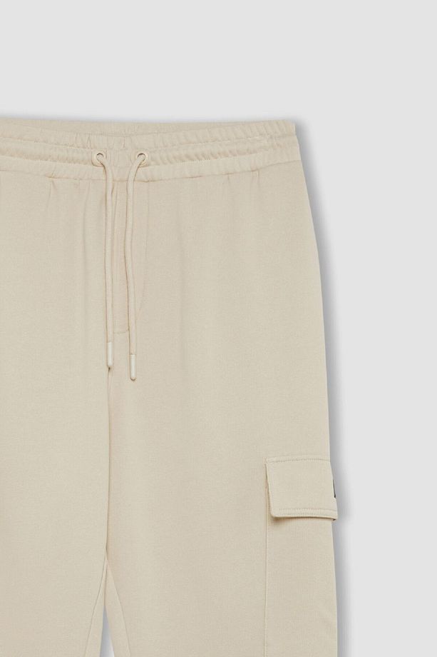 Regular Fit Jogger Eşofman Altı Basic Düz Kargo Cepli Lastikli Paça D5252ax25sp - 8