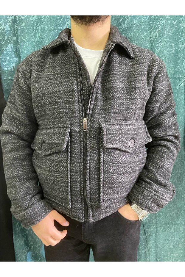 Çelik Örme A Kalite Mevsimlik Mont - 1