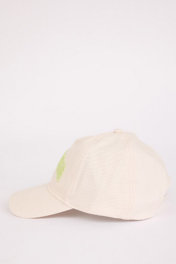 Kız Çocuk Nakışlı Pamuklu Cap Şapka D8432A825SM - 3