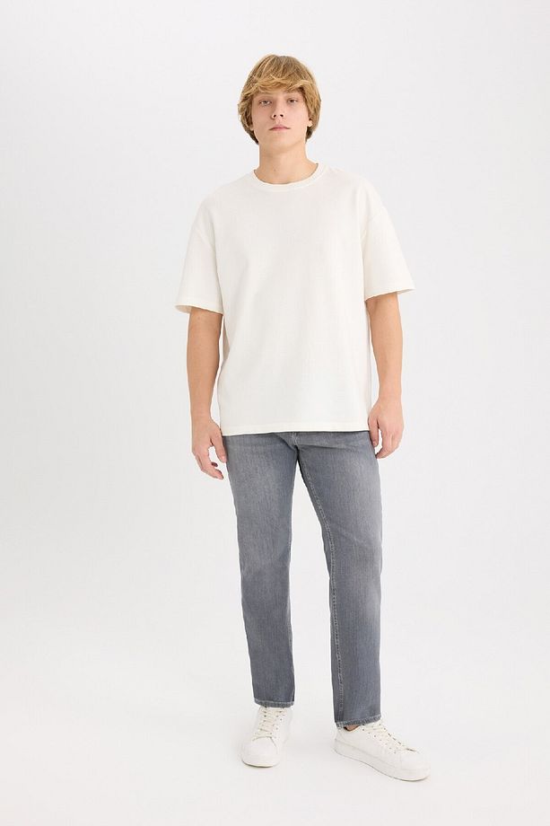 Sergio Regular Fit Normal Kalıp Normal Bel Boru Paça Jean Pantolon B7349ax25sp - 3
