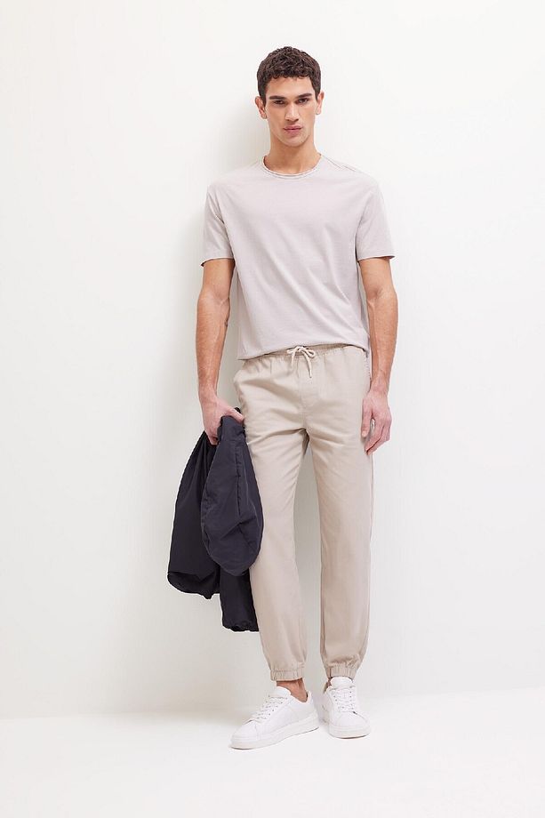 Jogger Duble Paça Yazlık Rahat Esnek Kumaş Pantolon Y2651az25sp - 2