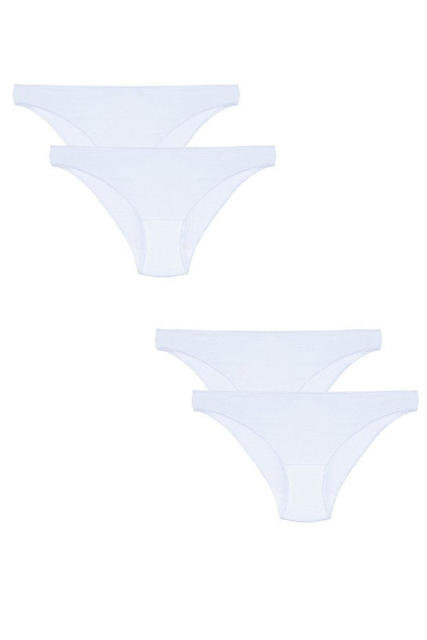 Women's Underwear | 4 Pieces Cotton and Modal Bikini Panties | Lk.01.09.Ll.0462