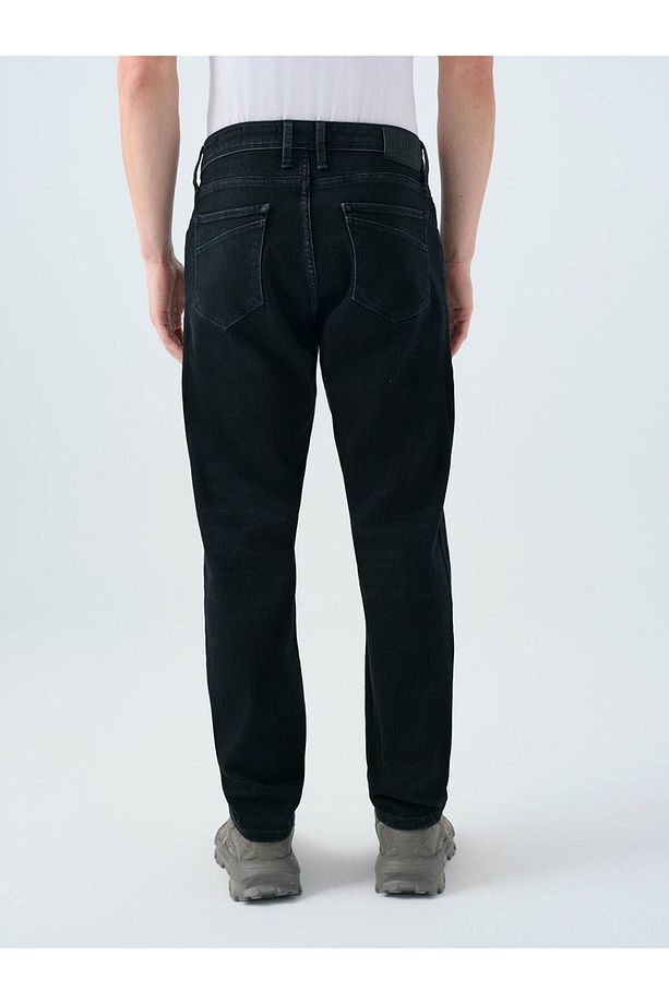 Tony Slim Fit Siyah Erkek Jean Pantolon LF2038715 - 3