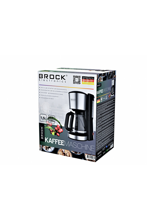 Coffee maker Brock CM 1522 SS, 1.5L, 1080W - 2