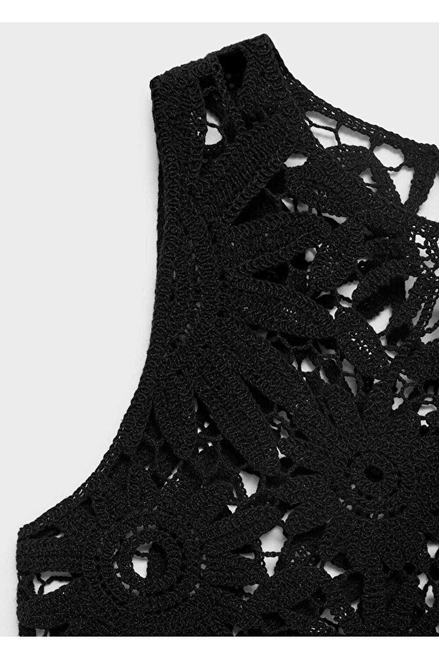 Kroşe Triko Bluz - 5