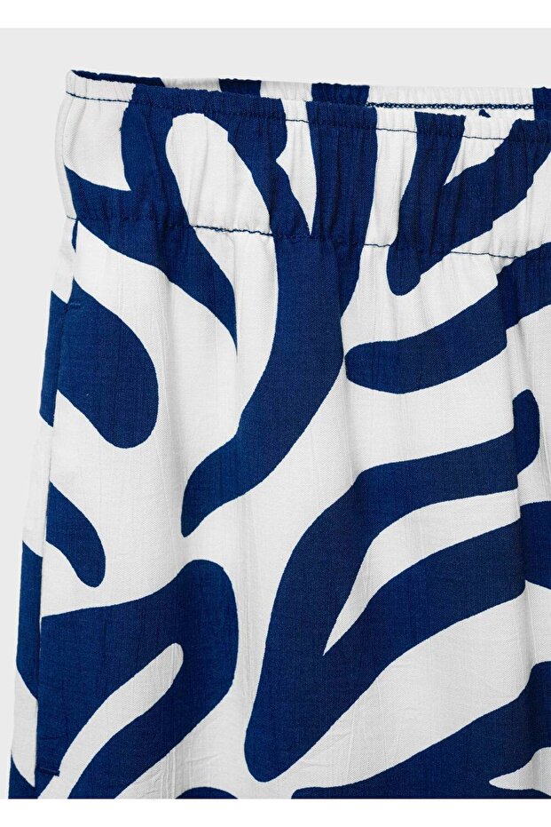 Oversize Desenli Pantolon - 7