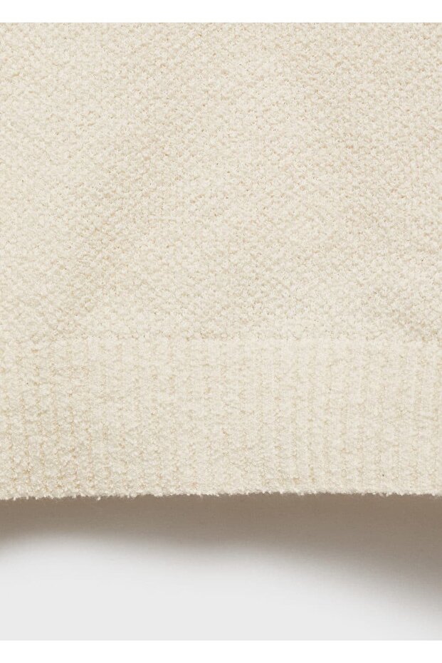 Pamuklu ince dokuma tişört - 8