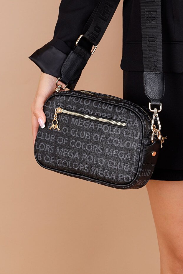 Polo Kadın Monogram Çapraz Çanta - 3