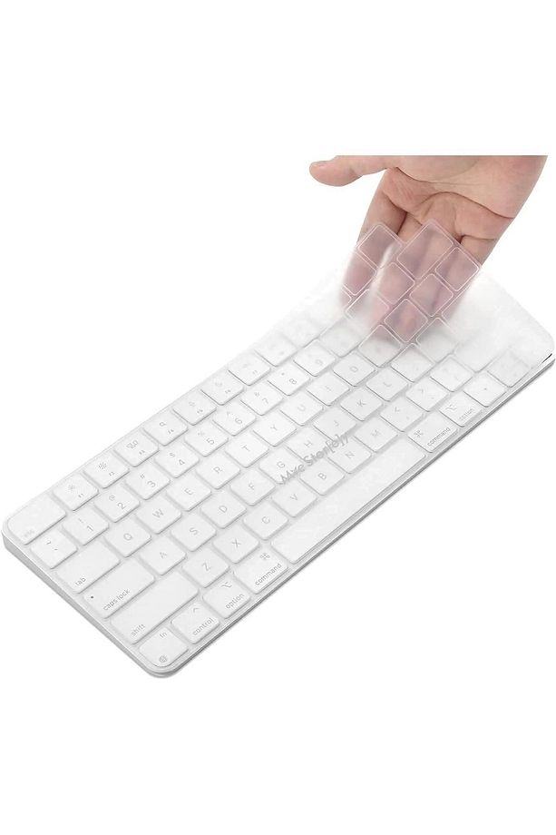 Klavye Koruyucu Apple Magic Keyboard-3 Türkçe Q Baskılı (TR-UK) A2449 A2450 A3118 A3203 Ile Uyumlu - 5