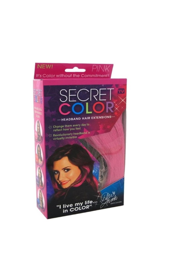 وصلات شعر بشريط راس متعدد الألوان - 1