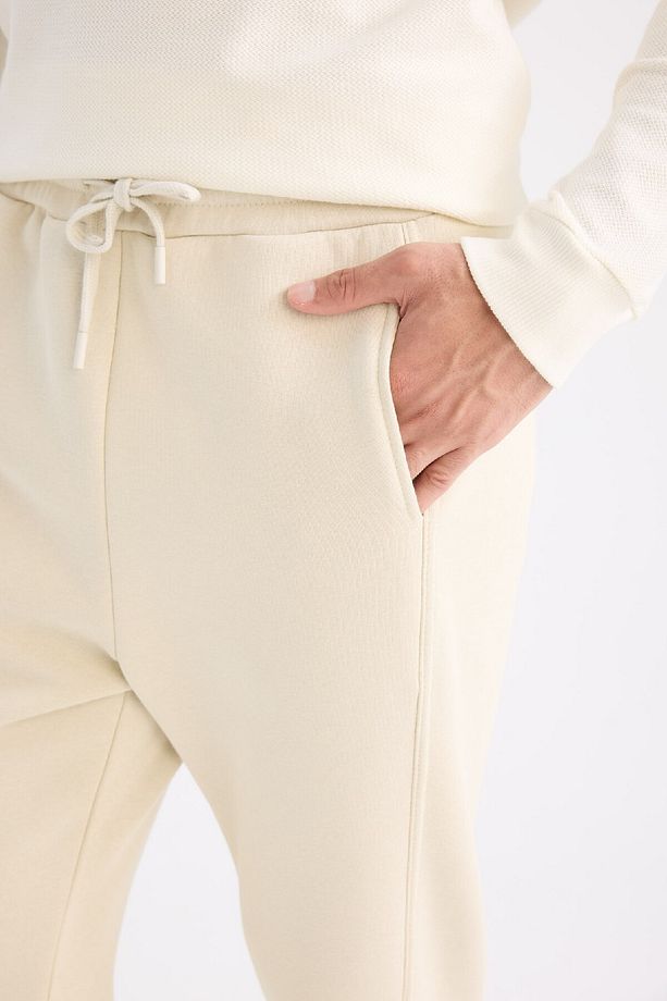Regular Fit Eşofman Altı Beli Lastikli Basic Düz Cepli Düz Paça D9707ax24au - 6