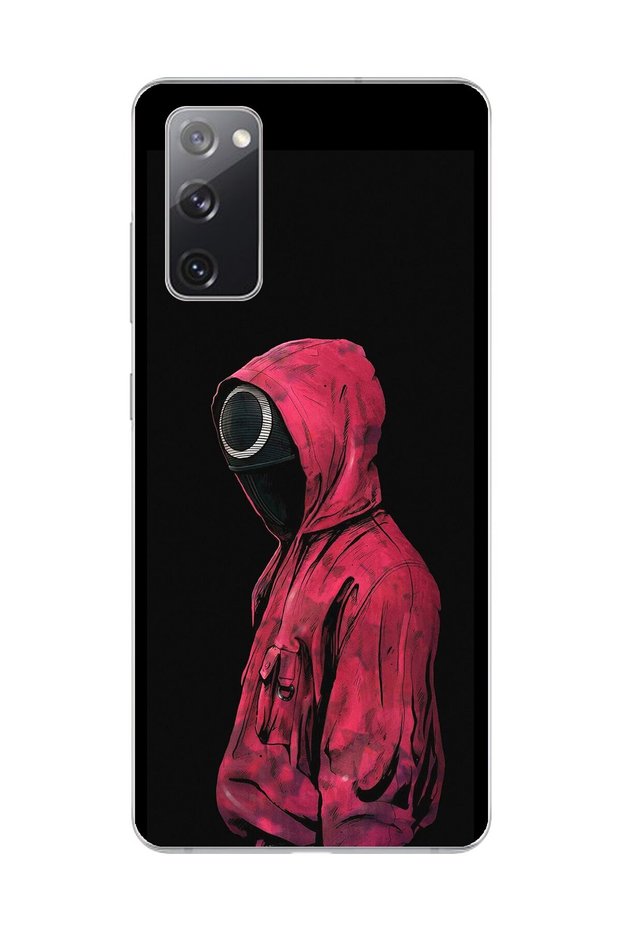 Samsung Galaxy S20 Fe Compatible Transparent Case with S Q g Design