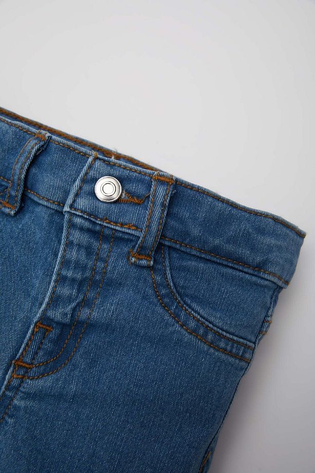 Erkek Bebek Düz Paça Basic Düz Jean Pantolon B6744a525sp - 2