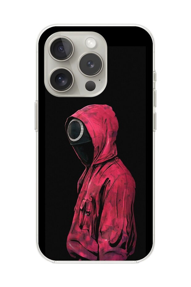 iPhone 13 Pro Max Compatible Transparent Case with S Q g Design