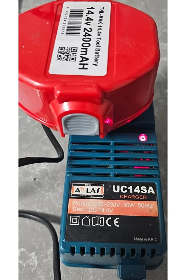 Atlas Star 14.4V ve DBK EAS 142 14.4V Sıfır Batarya Şarj Aleti 2 Adet Matkap - 7