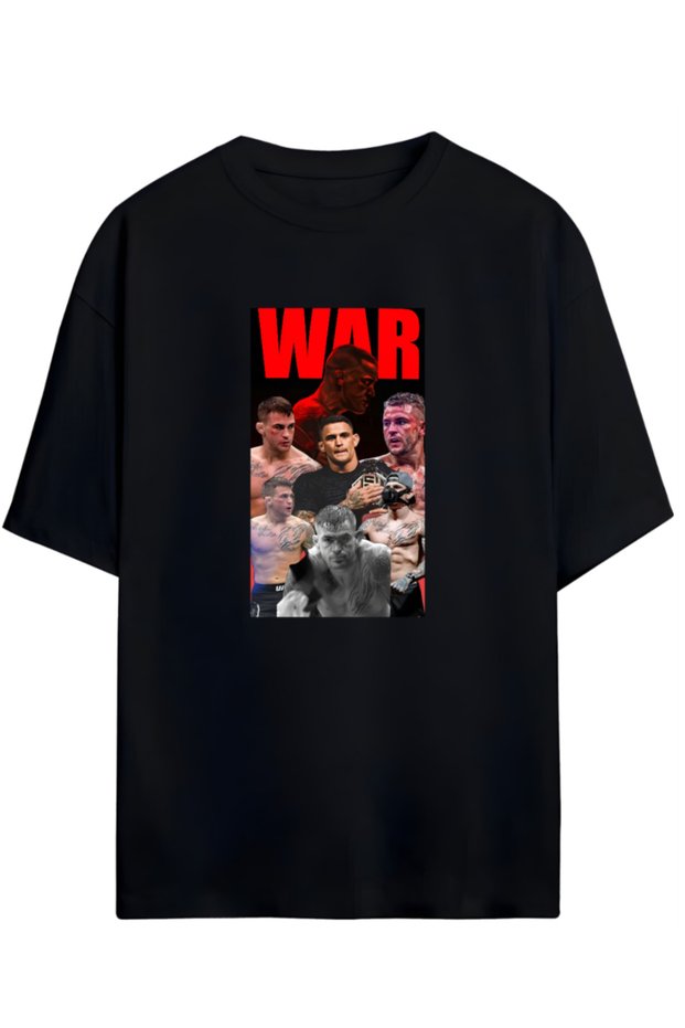 Dustin Poirier Exclusive Unisex Cotton Ufc T-Shirt for Fans - Mma Star Design