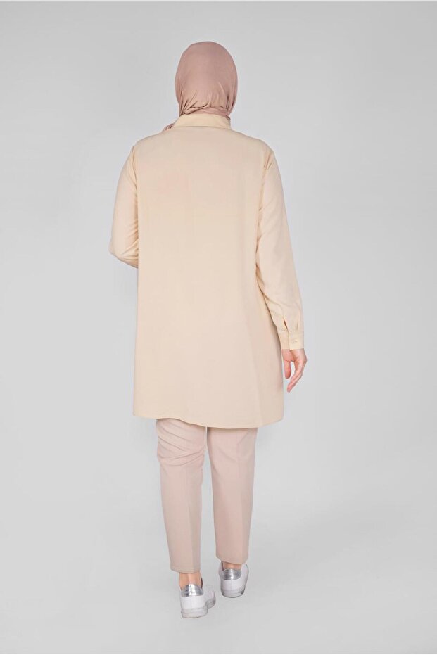 موديل 20145 سترة مطرزة بأزرار - 3