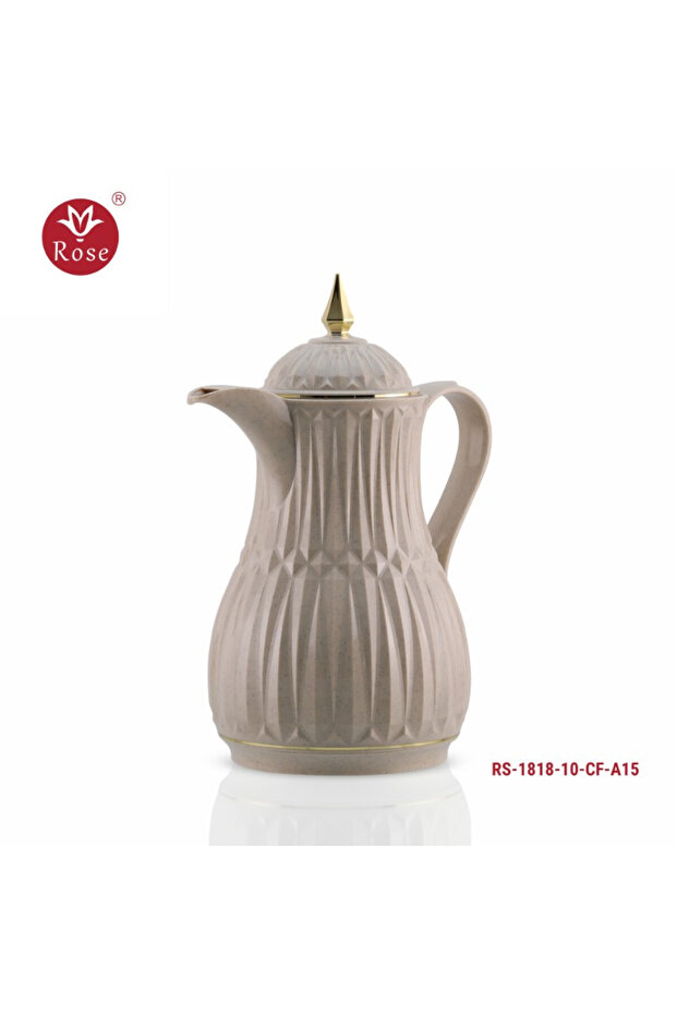 RS-1818-ترمس لتر قهوة روز ( 1000 ) مل