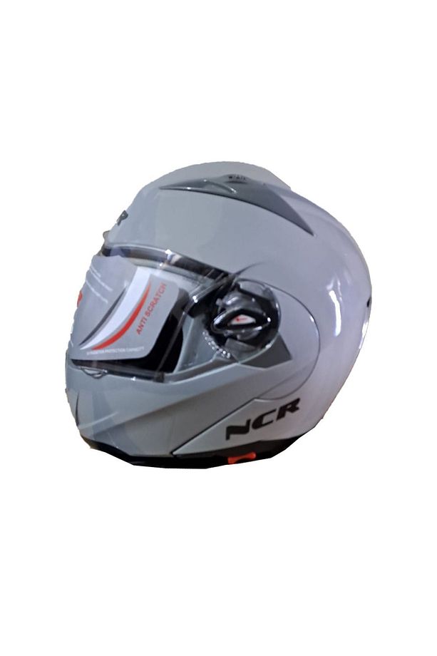 Çene Açılır Kask Gri Ece Belgeli Cool Gray - 3