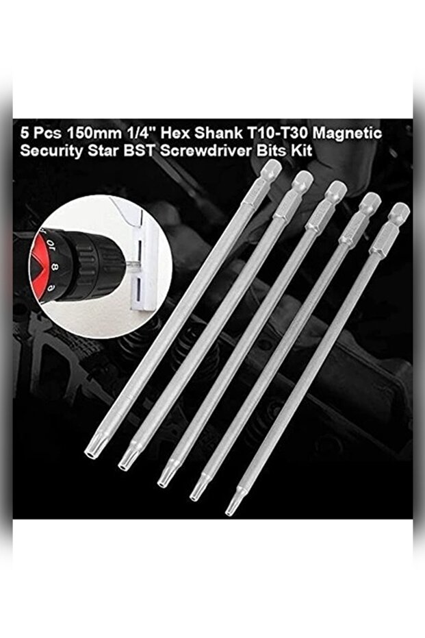uzun torx uç seti - 2