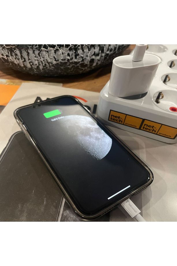 iOS iPhone 20W 3A Hızlı Şarj Aleti PD Beyaz Renk Type-C Lightning Kablolu (MFI Uyumlu - Lisansılı) - 2