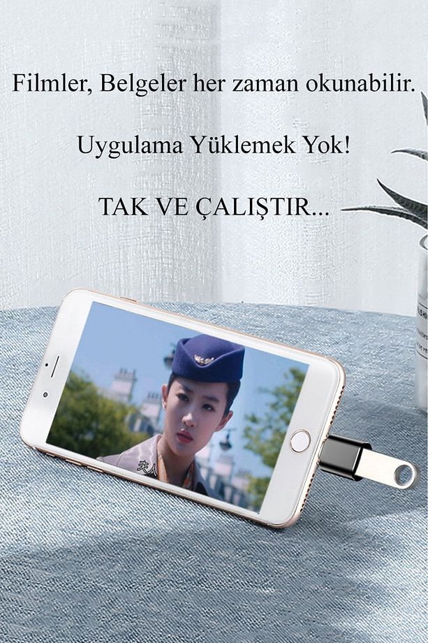 İPHONE 15-PRO-MAX/16-PRO PRO MAX-UYUMLU Type-c To Usb 3.0 YÜKSEK HIZLI Veri Aktarımı Otg Çevirici - 3