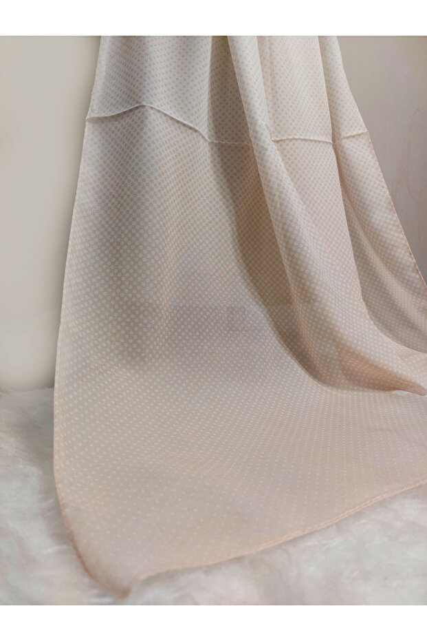 منقوشة الشيفون شال نموذج نقطة - 3